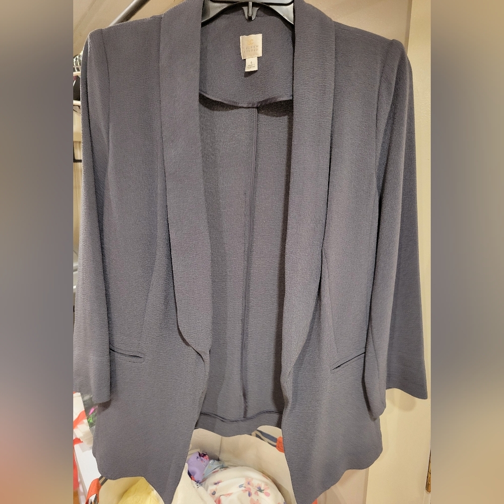 Like New Lauren Conrad Women's Gray Blazer